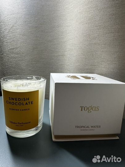 Свеча togas vilhelm parfumerie