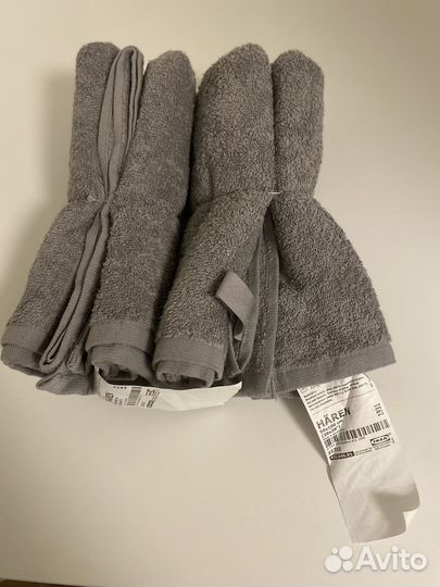 Новые полотенца IKEA 50x100, 2 шт