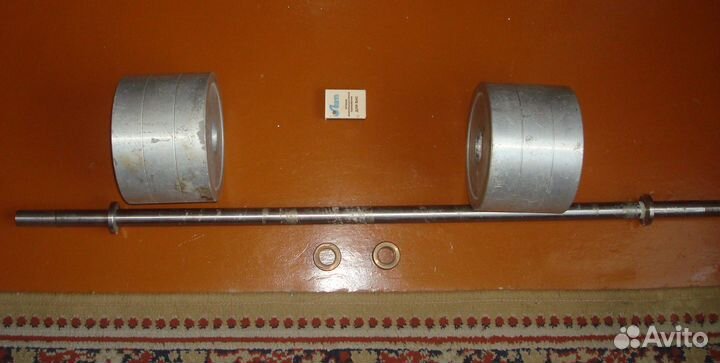 Штанга, стойки, блины