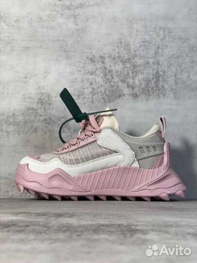 Кроссовки off white odsy 1000 розовые