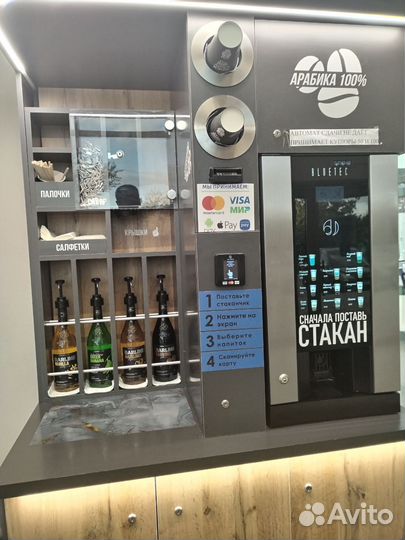 Кофейня самообслуживания бу