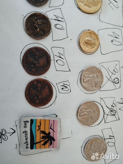 Монетки из магнита