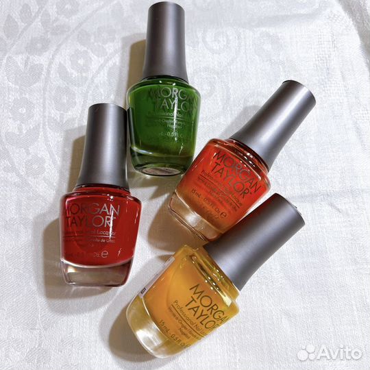 Лаки для ногтей Morgan Taylor 4 шт