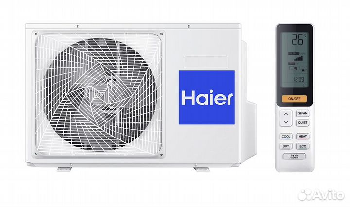 Кондиционер Haier тепло, холод, вентиляция