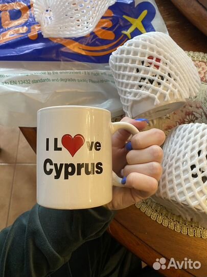 Кружка I love Cyprus