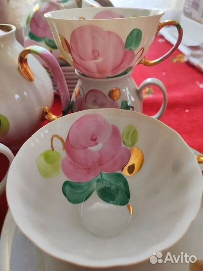 Чайный сервиз дулево агашки в добор, парами