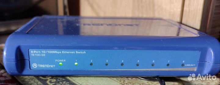 Коммутатор trendnet TE100-S8