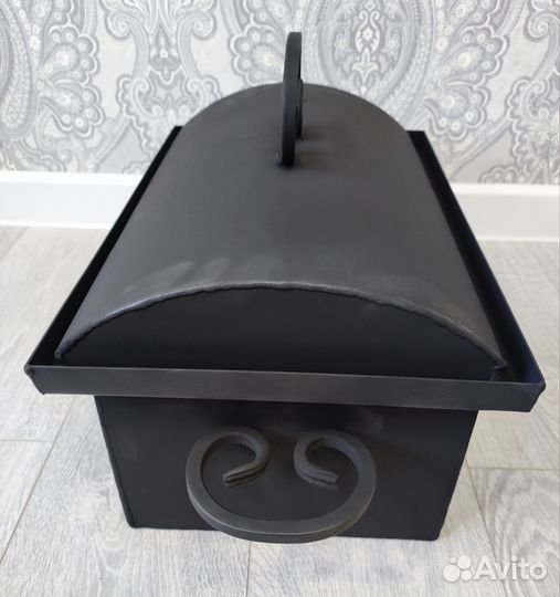 Коптильня горячего копчения с гидрозатвором