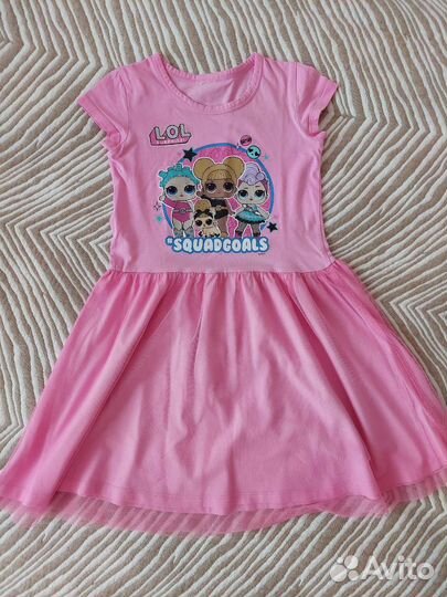 Вещи для девочки пакетом 122-128