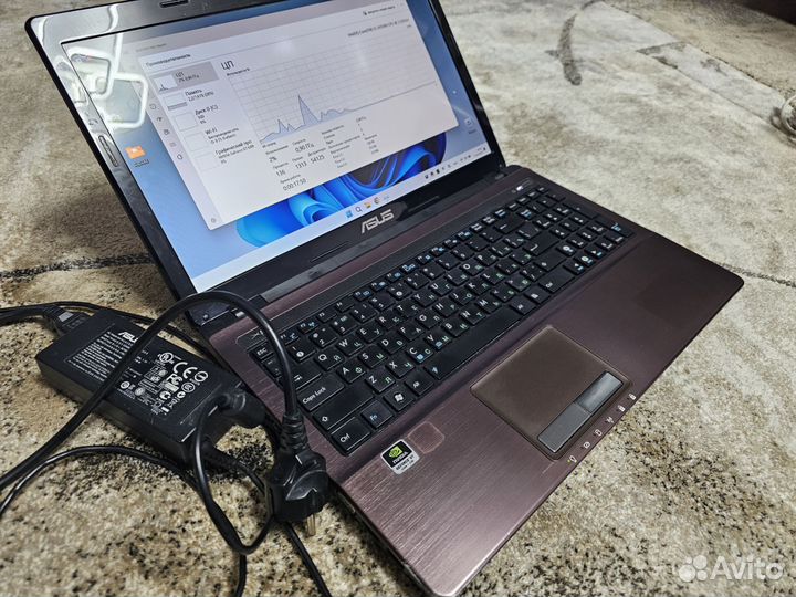Ноутбук asus X53S