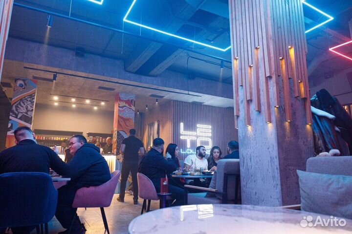 Продается лаунж бар кафе кальянная