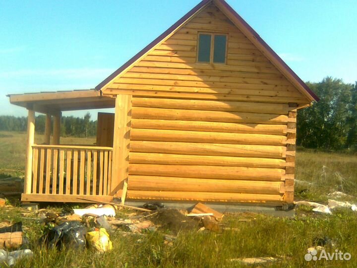 Срубы дома бани и из бруса. под ключ