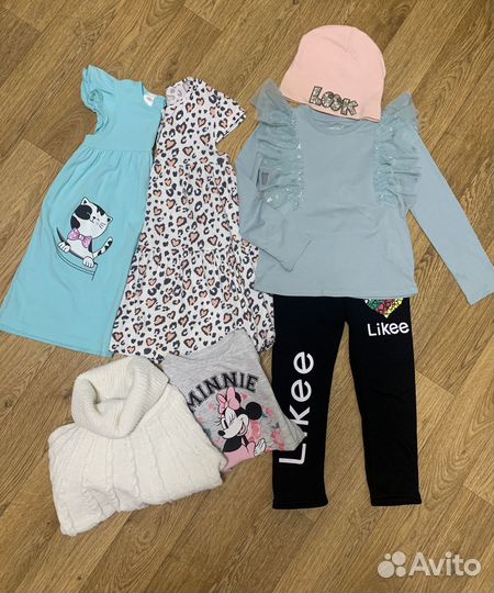 Вещи для девочки 110-116