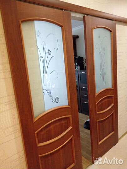 Межкомнатные двойные двери бу