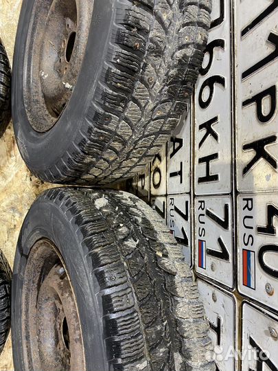Зимние колеса на ваз R13 4x98