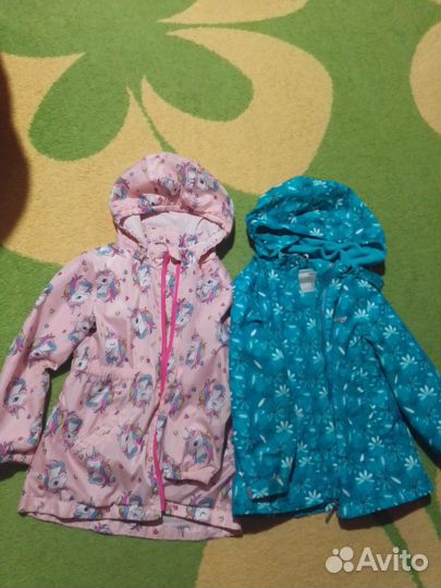 Ветровки для девочки
