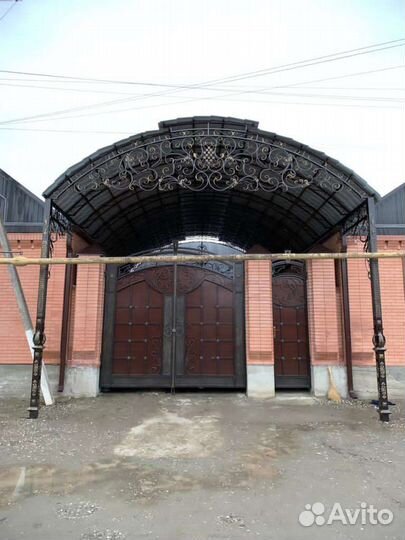 Ворота,навесы,перила,козырки