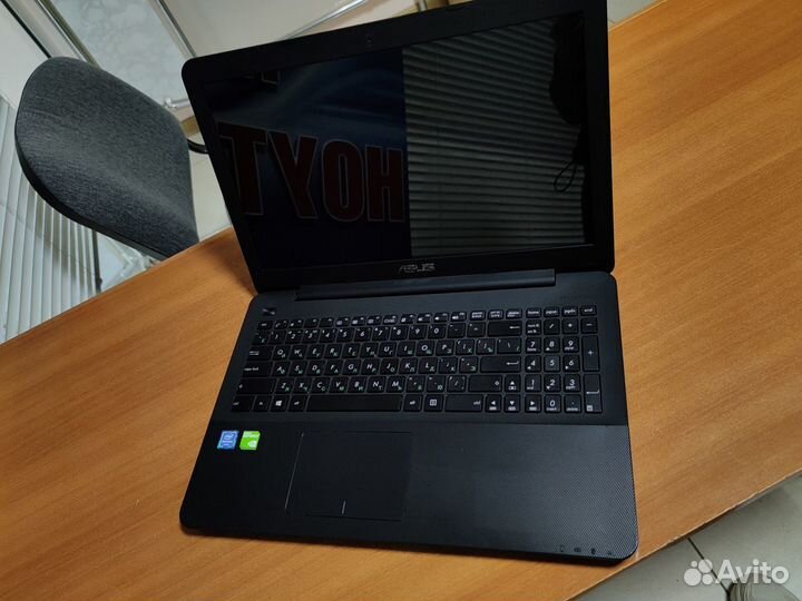 Ноутбук asus / Pentium / 4 ядра / ssd / geforce