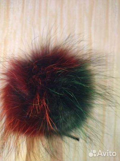 Помпоны натуральные