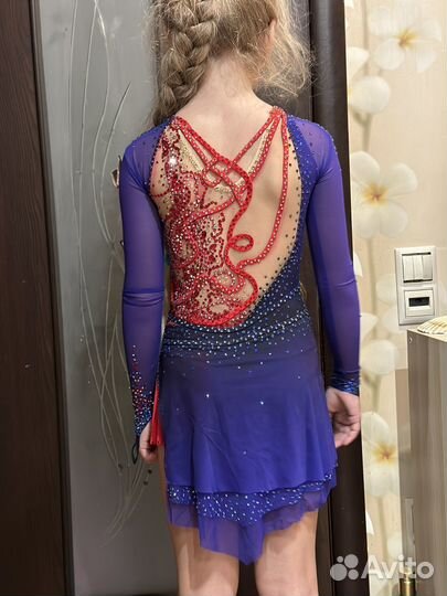 Платье для фигурного катания 134 140