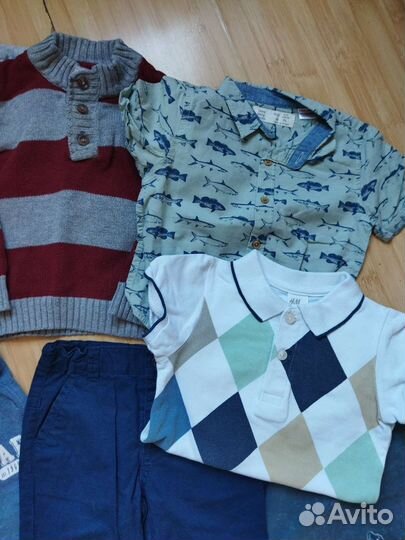 Пакет Zara, H&M р. 74