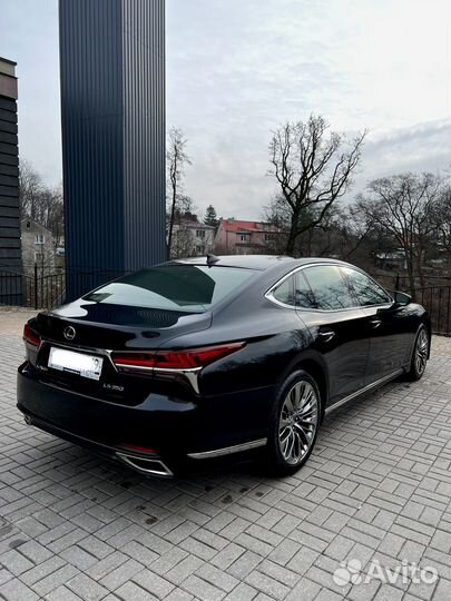 Аренда авто с водителем Lexus LS