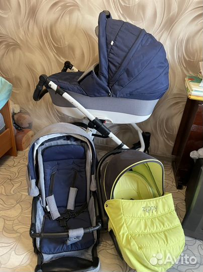 Коляска bebetto holland 2 в1 плюс автолюлька