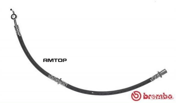 Brembo T78002 Шланг тормозной передний subaru impr