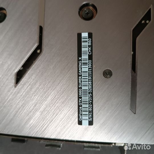 Видеокарта gtx 1660 super 6gb