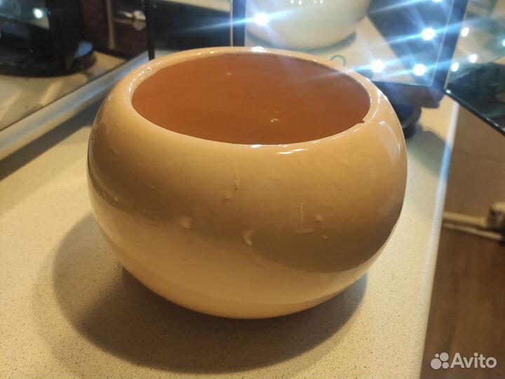 Горшок керамический цветочный