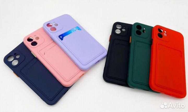 Чехол с карманом iPhone