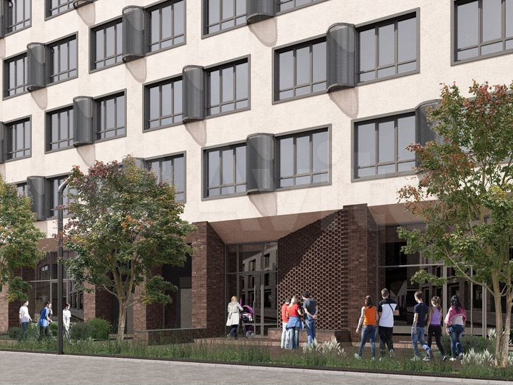 2-к. квартира, 40,3 м², 3/19 эт.