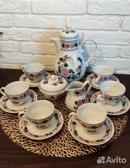 Сервиз кофейный ГДР Gdr Kahla