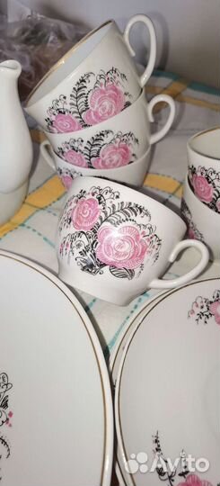 Чайный сервиз СССР лфз