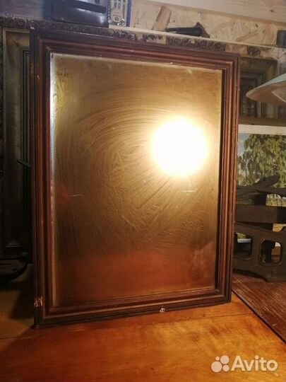 Старые зеркала рама дерево