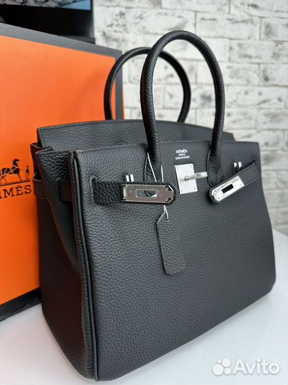 Кожаная сумка hermes birkin 30