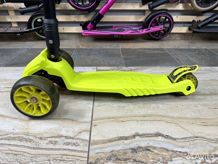 Самокат детский трехколесный TechTeam Zig Zag