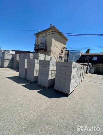 Пеплоблок М35 390х190х190