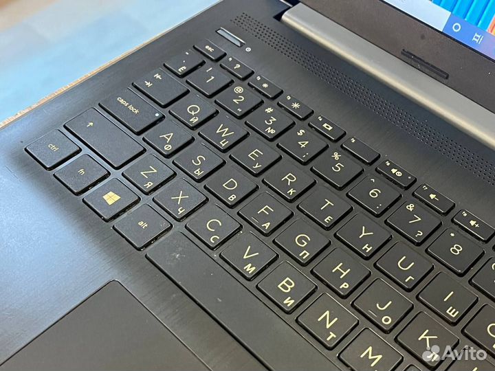 Красивый ноутбук HP / Intel / SSD / GeForce