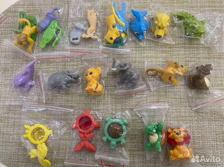 Игрушки из киндера