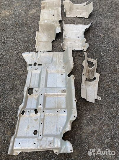 Volkswagen t5 теплозащита днища