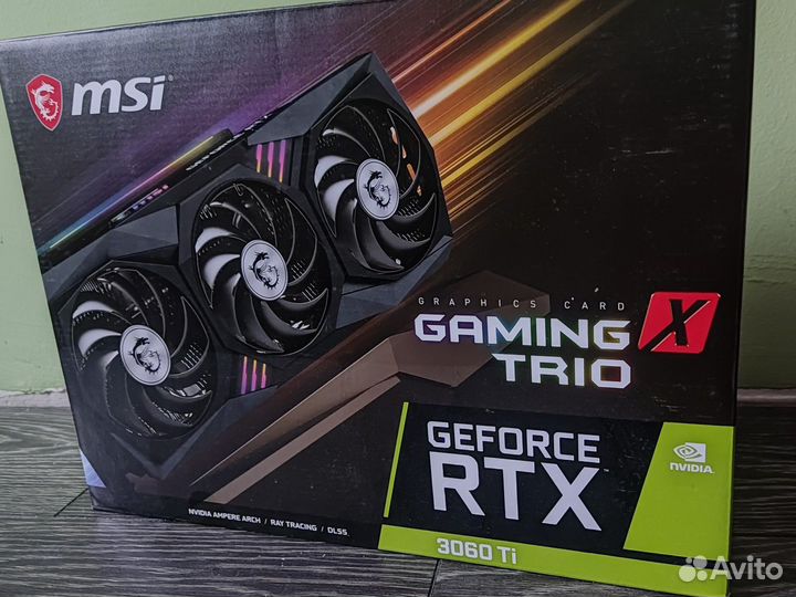 Msi RTX 3060 ti gaming x trio
