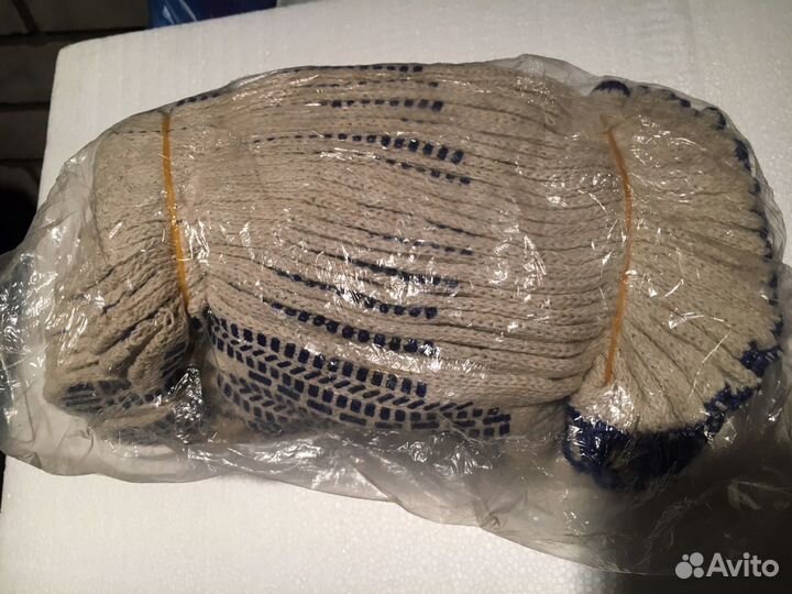 Перчатки трикотажные с пвх напылением