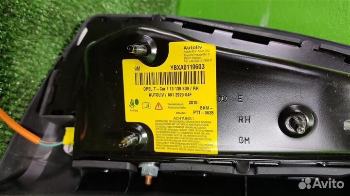 Подушка безопасности в сиденье правая Opel astra