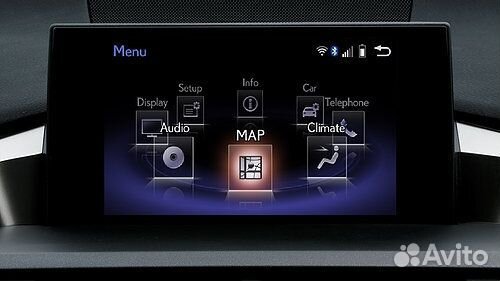 Новый блок навигации Lexus (GPS).Оригинал