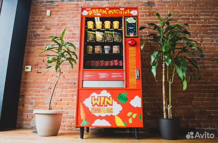 Вендинговые автоматы с напитками на продажу