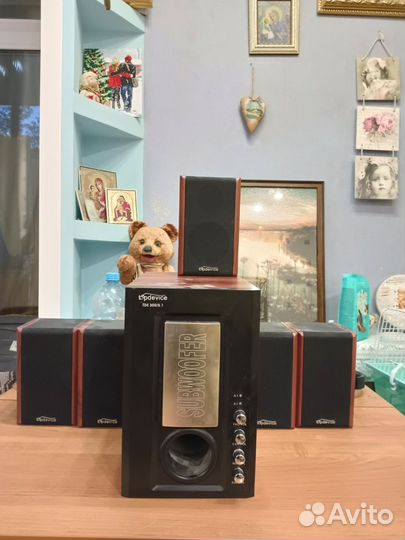 Subwoofer и колонки 5.1