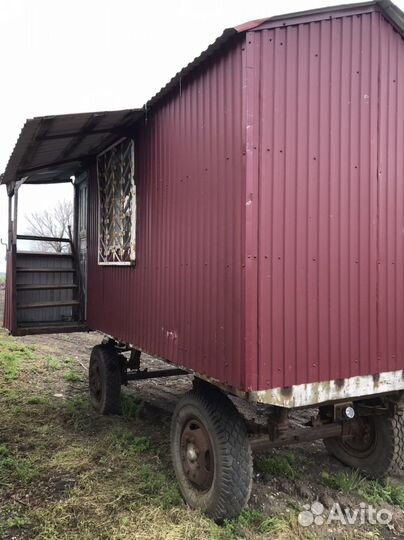 Вагончик бытовка на колесах