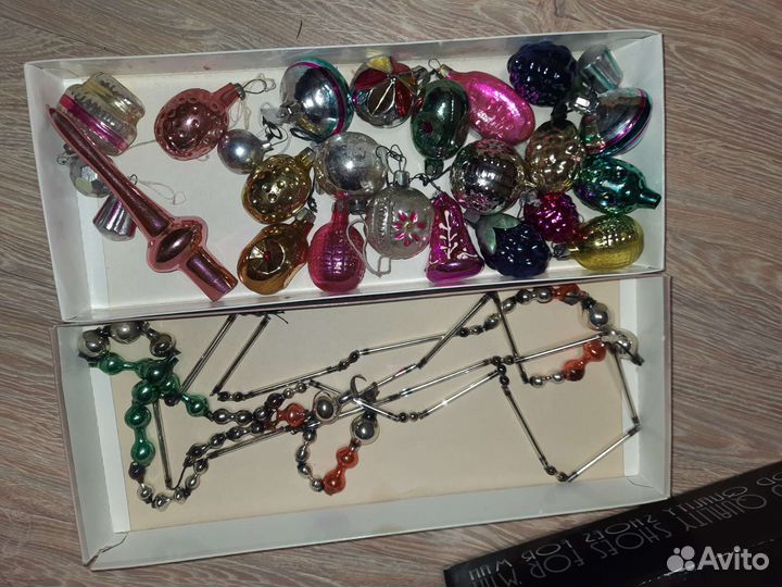 Елочные игрушки СССР