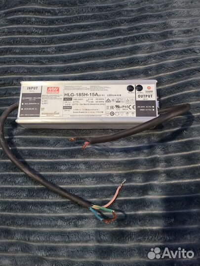 Блок питания 15v 172w в цельноалюминиевном корпусе